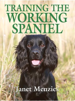 cover image of Training the Working Spaniel